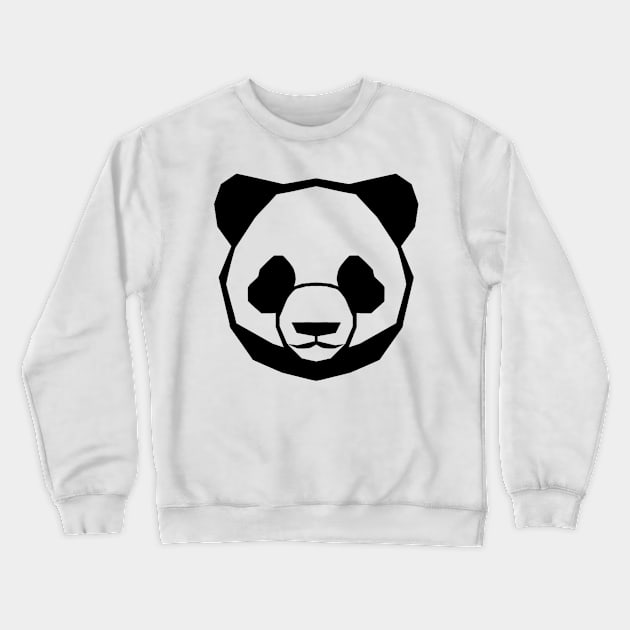 Retro Panda Crewneck Sweatshirt by MonsieurPanda